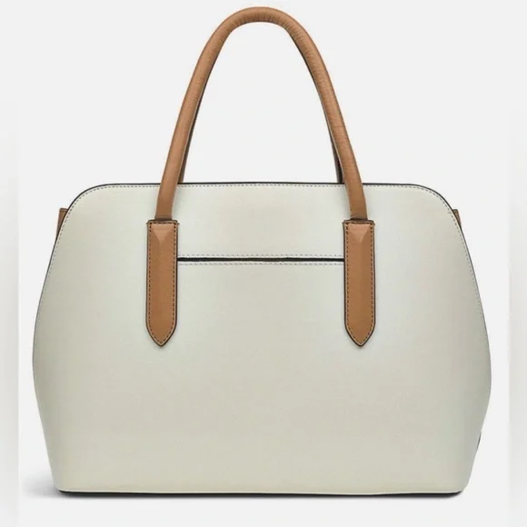 Radley London Liverpool Street 2.0 Orange Blossom Leather Multiway Ivory Handbag - Picture 3 of 16